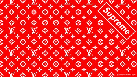 supreme louis vuitton desktop wallpaper